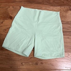 Lululemon align high rise biker shorts 6 inch- double lined